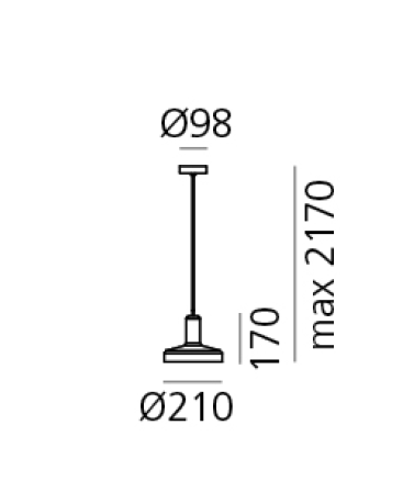 Stablight C suspension hanglamp Artemide