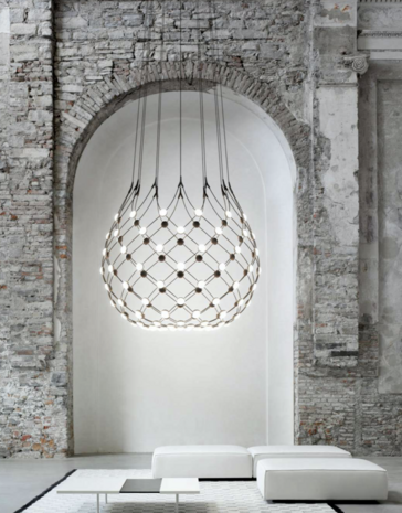 Mesh D86 80 cm hanglamp Luceplan 