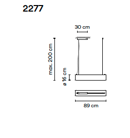 Guise 2277 hanglamp Vibia 