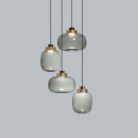 557.26 Legier Chandelier 6 Luci hanglamp Tooy