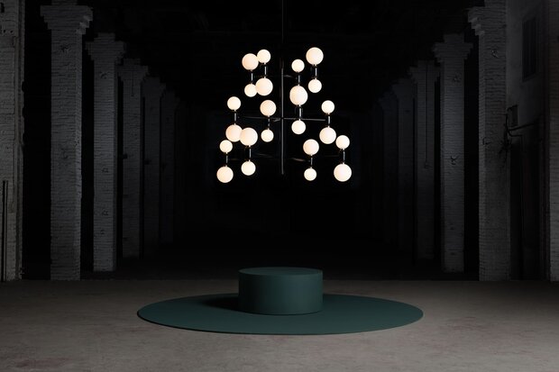 Aballs chandelier 12 hanglamp Parachilna 