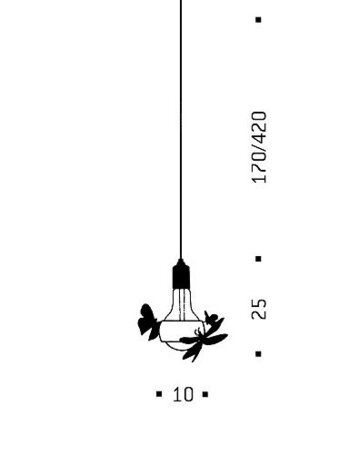 Johnny b. butterfly hanglamp Ingo Maurer 