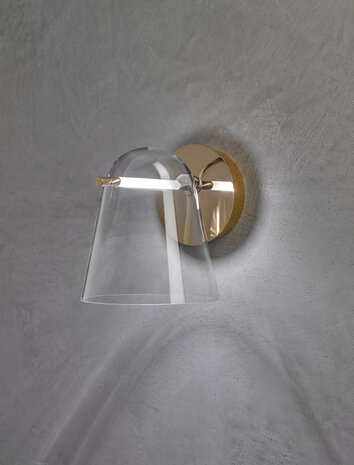 Sino w3 gold wandlamp Prandina - sale 