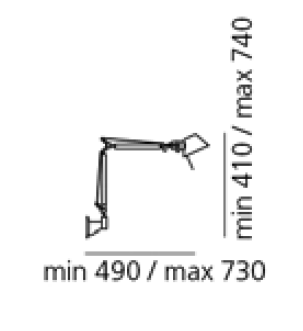 Tolomeo wall micro led wandlamp Artemide