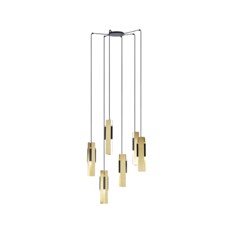 559.26 Excalibur Chandelier 6 hanglamp Tooy