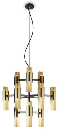 559.12 Excalibur Chandelier 12 hanglamp Tooy