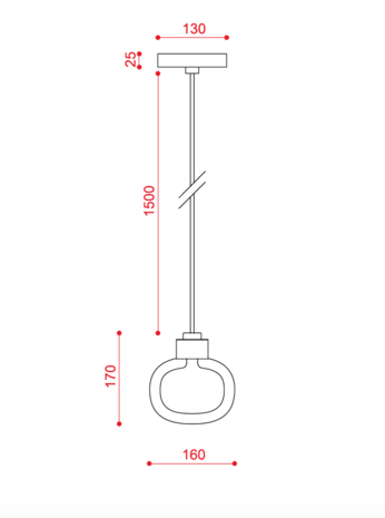 552.22 Nabila hanglamp Tooy