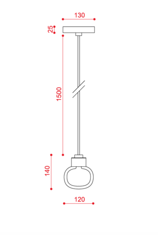 552.21 Nabila hanglamp Tooy