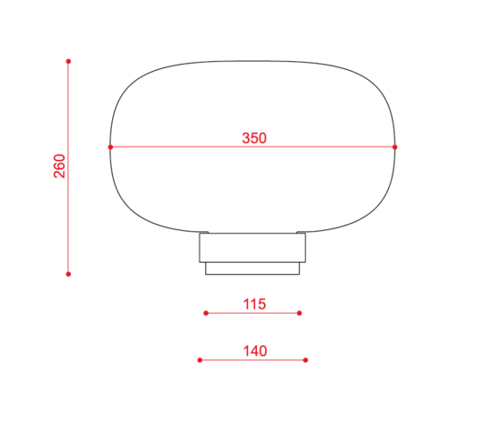 557.34 Legier tafellamp Tooy