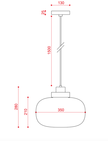 557.24 Legier hanglamp Tooy