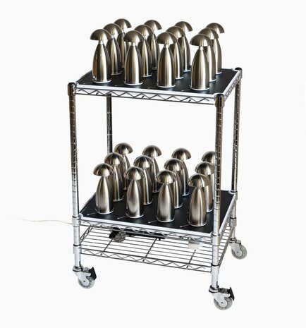 TROLLEY Short 24 Lamps oplaadstation Neoz lighting 