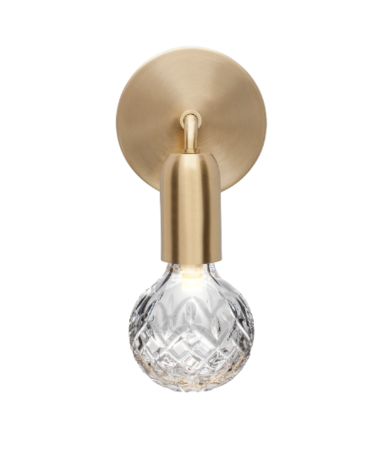 Clear Crystal bulb wandlamp Lee Broom 