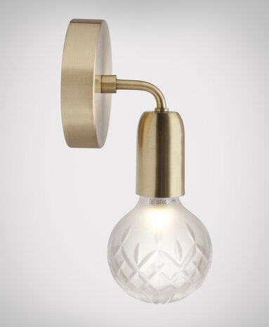 Frosted Crystal bulb wandlamp Lee Broom 