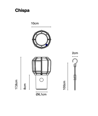 Chispa portable tafellamp Marset 