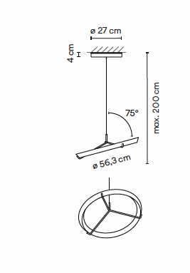 Halo Jewel 2351 hanglamp Vibia 