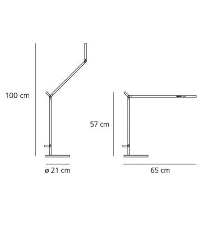 Demetra led tafellamp Artemide 