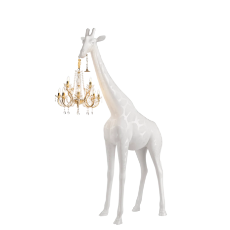 Giraffe in love M indoor vloerlamp Qeeboo