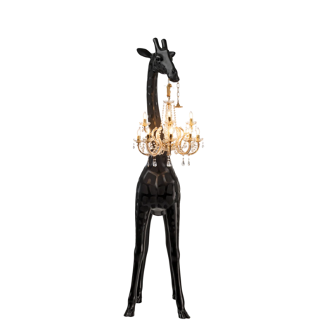 Giraffe in love M indoor vloerlamp Qeeboo