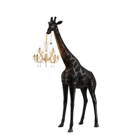 Giraffe in love M indoor vloerlamp Qeeboo