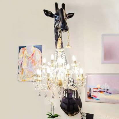 Giraffe in love wall wandlamp Qeeboo