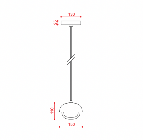 554.21 Muse hanglamp Tooy