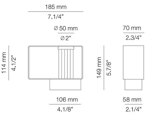 Frame-P-4054X Outdoor vloerlamp Estiluz 