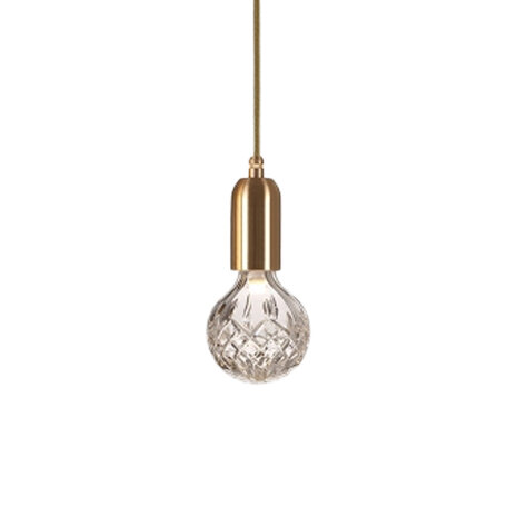 Clear Crystal Bulb & Pendant hanglamp Lee Broom 