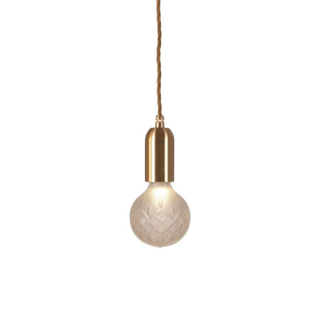 Frosted Crystal Bulb & Pendant hanglamp Lee Broom 