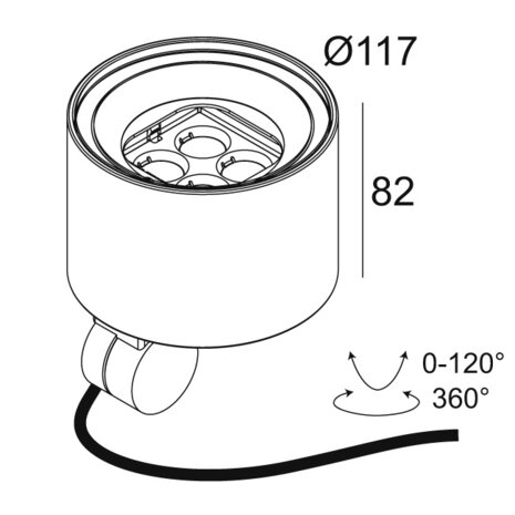 Frax sb 93014 IP65 wandlamp outdoor Deltalight