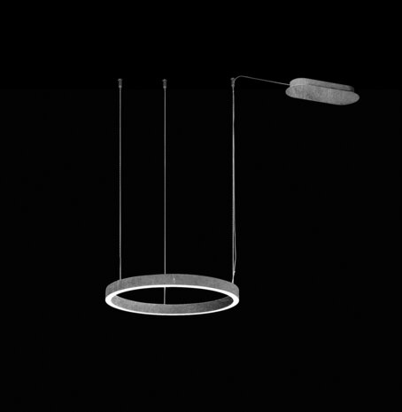 Loop Ø 120 cm downlight hanglamp Braga