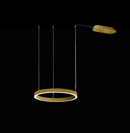 Loop Ø 150 cm downlight hanglamp Braga