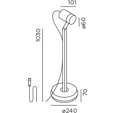 Piek Lettura connect outdoor vloerlamp IP44.de