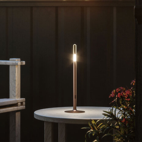 Glim portable outdoor tafellamp IP44.de