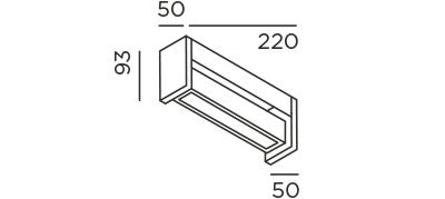 Slat one outdoor plafondlamp IP44.de