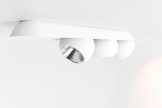 Marbul 3x LED Tre dim GI opbouwspot Modular