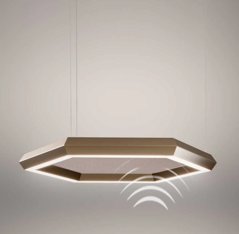 Exagon Ø70 kabels naar plafond hanglamp Olev