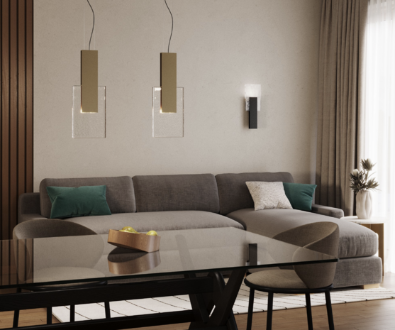 Amulette led hanglamp Fabbian