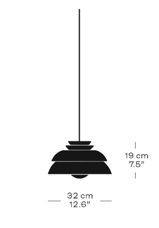 Concert P1 - hanglamp - Fritz Hansen 