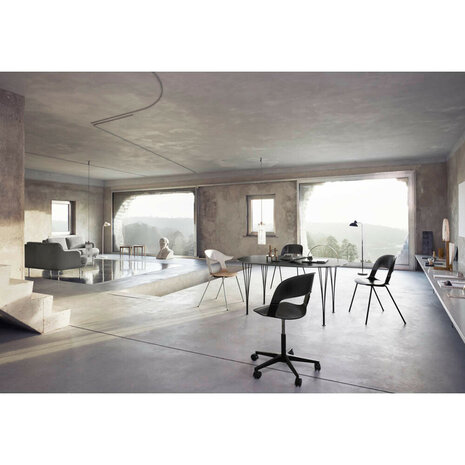 Kaiser idell 6580-F luxus vloerlamp  Fritz Hansen 