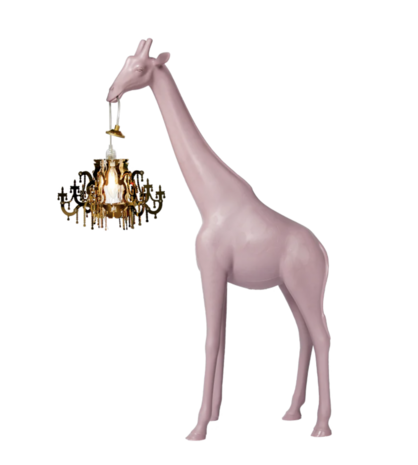 Giraffe in love XS indoor vloerlamp Qeeboo