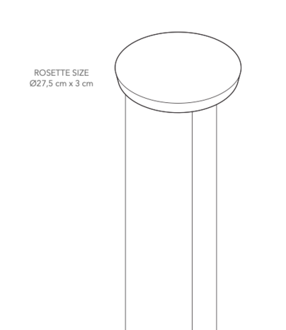 Y Model Cordless Ø 80 cm hanglamp Anour