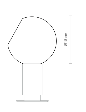 Donya sphere table tafellamp Anour