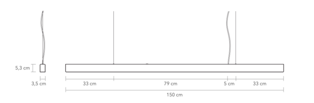 I Model Cord 150 cm  hanglamp Anour