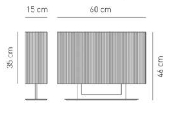 Clavius 60 cm tafellamp Axolight