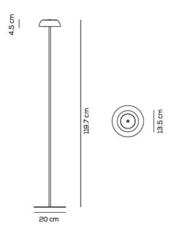 Float portable vloerlamp Axolight