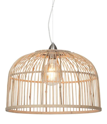 Borneo bamboo single shade L hanglamp Good & Mojo 