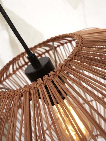 Zanzibar round 40cm natural hanglamp Good & Mojo 