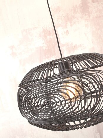 Madeira rattan black hanglamp Good & Mojo 