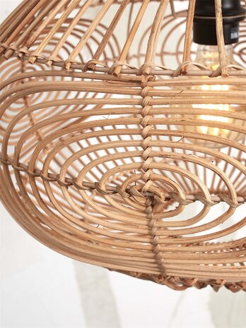 Madeira rattan natural hanglamp Good & Mojo 