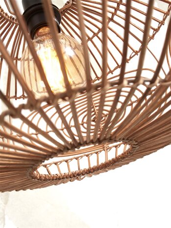 Madeira rattan natural hanglamp Good & Mojo 